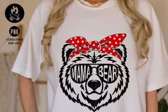 Download Mama Bear SVG, Mama Bear with Sunglasses - Mama bear Collection