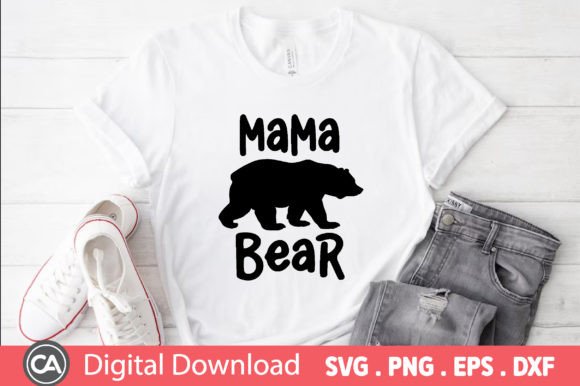 Download Father's Day SVG Design - Mama Bear - Mama bear Collection