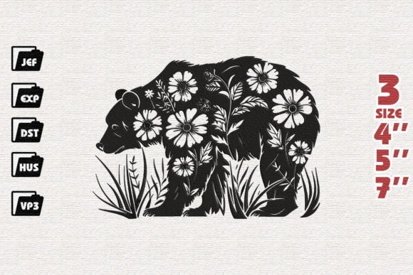 Download Mama Bear Embroidery - Mama bear Collection